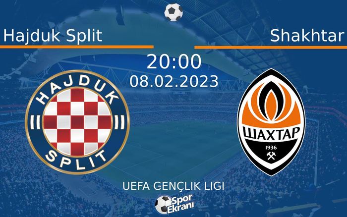 08 Şubat 2023 Hajduk Split vs Shakhtar maçı Hangi Kanalda Saat Kaçta Yayınlanacak? 08 Şubat 2023 Hajduk Split vs Shakhtar maçı Hangi Kanalda Saat Kaçta Yayınlanacak?