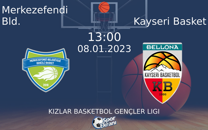 08 Ocak 2023 Merkezefendi Bld. vs Kayseri Basket maçı Hangi Kanalda Saat Kaçta Yayınlanacak? 08 Ocak 2023 Merkezefendi Bld. vs Kayseri Basket maçı Hangi Kanalda Saat Kaçta Yayınlanacak?