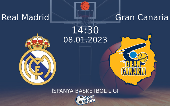 08 Ocak 2023 Real Madrid vs Gran Canaria maçı Hangi Kanalda Saat Kaçta Yayınlanacak?
