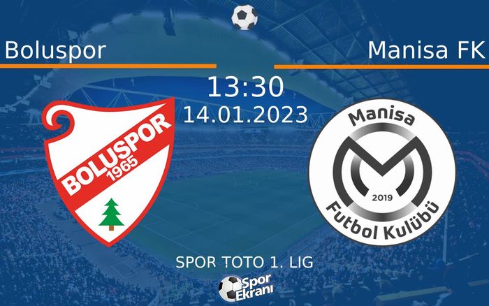 14 Ocak 2023 Boluspor vs Manisa FK maçı Hangi Kanalda Saat Kaçta Yayınlanacak?