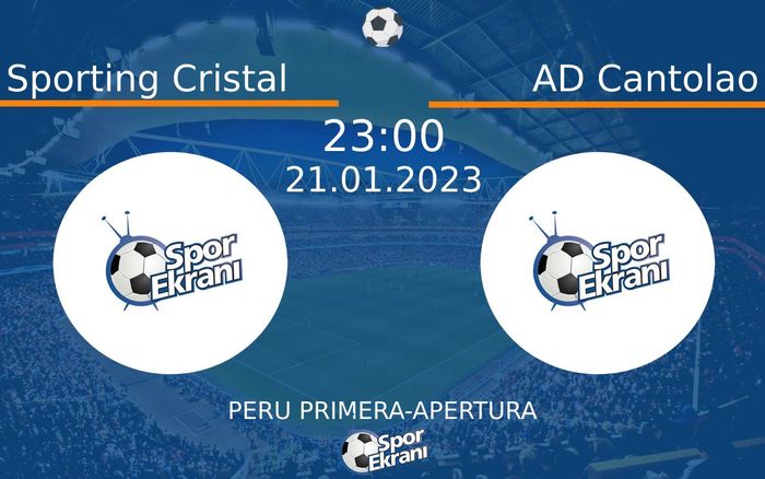 21 Ocak 2023 Sporting Cristal vs AD Cantolao maçı Hangi Kanalda Saat Kaçta Yayınlanacak? 21 Ocak 2023 Sporting Cristal vs AD Cantolao maçı Hangi Kanalda Saat Kaçta Yayınlanacak?