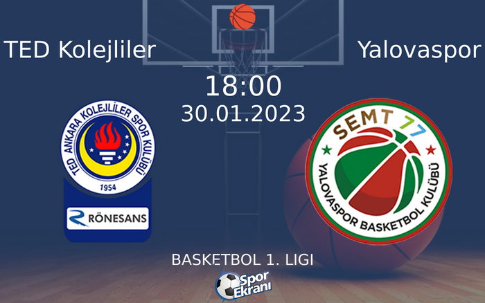 30 Ocak 2023 TED Kolejliler vs Yalovaspor maçı Hangi Kanalda Saat Kaçta Yayınlanacak? 30 Ocak 2023 TED Kolejliler vs Yalovaspor maçı Hangi Kanalda Saat Kaçta Yayınlanacak?