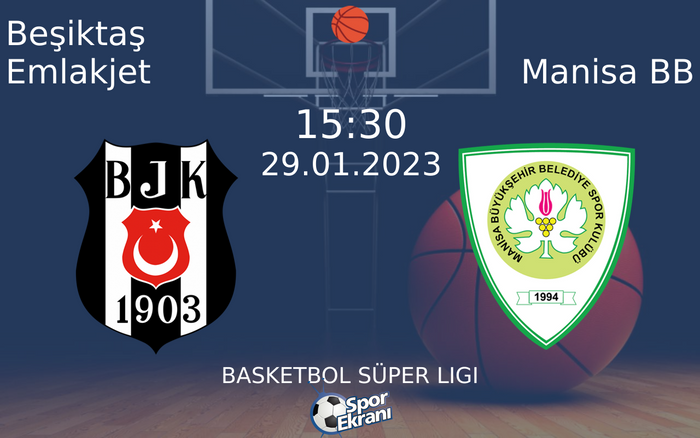 29 Ocak 2023 Beşiktaş Emlakjet vs Manisa BB maçı Hangi Kanalda Saat Kaçta Yayınlanacak?