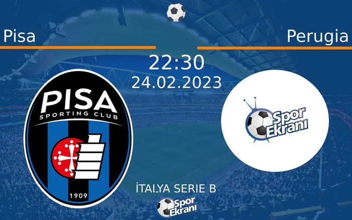 24 Şubat 2023 Pisa vs Perugia maçı Hangi Kanalda Saat Kaçta Yayınlanacak? 24 Şubat 2023 Pisa vs Perugia maçı Hangi Kanalda Saat Kaçta Yayınlanacak?
