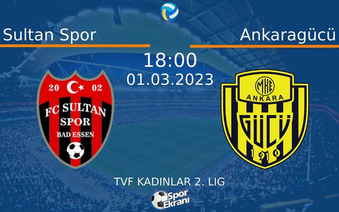 01 Mart 2023 Sultan Spor vs Ankaragücü maçı Hangi Kanalda Saat Kaçta Yayınlanacak? 01 Mart 2023 Sultan Spor vs Ankaragücü maçı Hangi Kanalda Saat Kaçta Yayınlanacak?