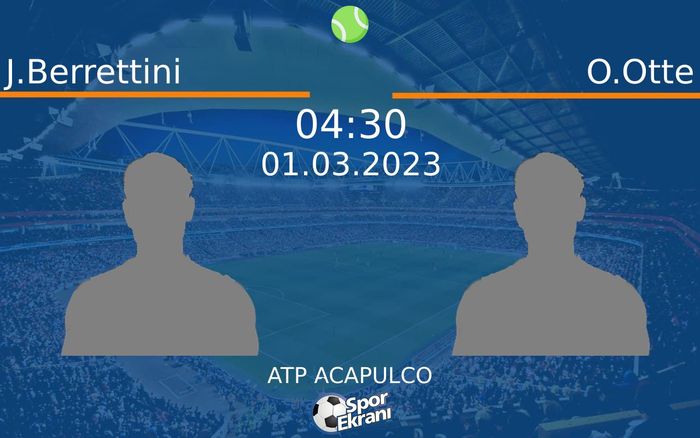 01 Mart 2023 J.Berrettini vs O.Otte maçı Hangi Kanalda Saat Kaçta Yayınlanacak?