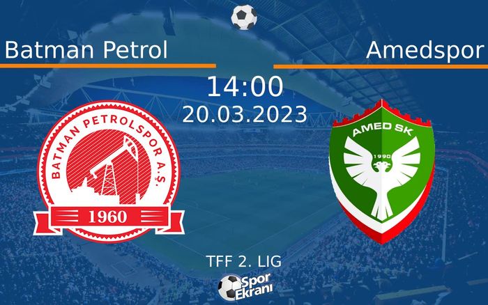 20 Mart 2023 Batman Petrol vs Amedspor maçı Hangi Kanalda Saat Kaçta Yayınlanacak? 20 Mart 2023 Batman Petrol vs Amedspor maçı Hangi Kanalda Saat Kaçta Yayınlanacak?