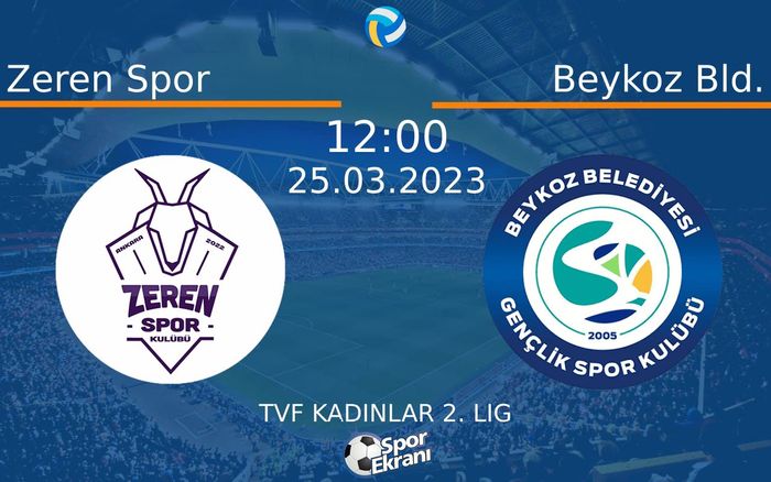 25 Mart 2023 Zeren Spor vs Beykoz Bld. maçı Hangi Kanalda Saat Kaçta Yayınlanacak?
