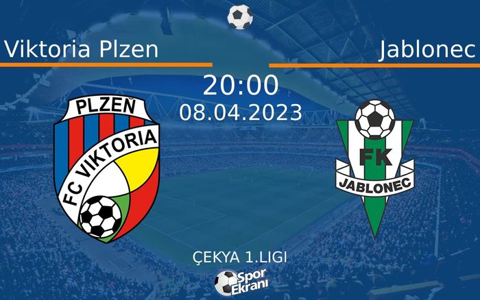 08 Nisan 2023 Viktoria Plzen vs Jablonec maçı Hangi Kanalda Saat Kaçta Yayınlanacak?