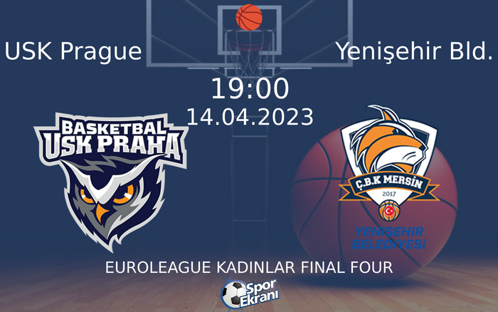 14 Nisan 2023 USK Prague vs Yenişehir Bld. maçı Hangi Kanalda Saat Kaçta Yayınlanacak?