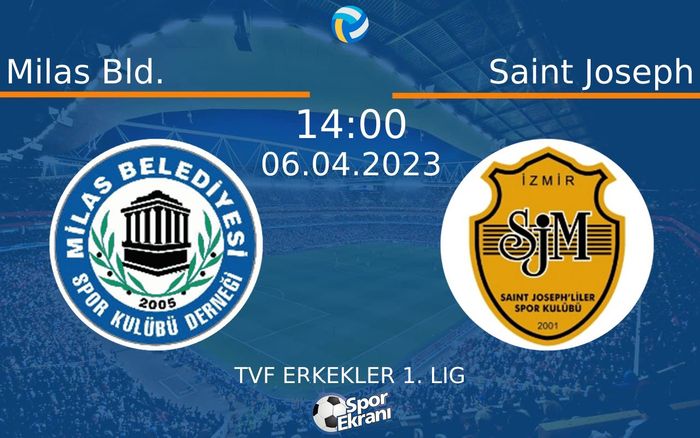 06 Nisan 2023 Milas Bld. vs Saint Joseph maçı Hangi Kanalda Saat Kaçta Yayınlanacak? 06 Nisan 2023 Milas Bld. vs Saint Joseph maçı Hangi Kanalda Saat Kaçta Yayınlanacak?