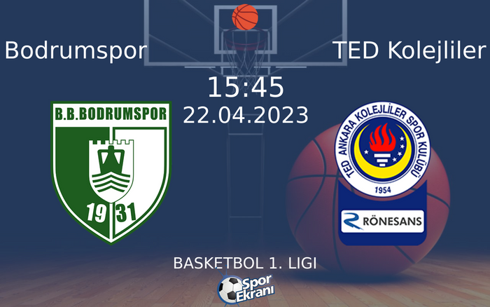 22 Nisan 2023 Bodrumspor vs TED Kolejliler maçı Hangi Kanalda Saat Kaçta Yayınlanacak?