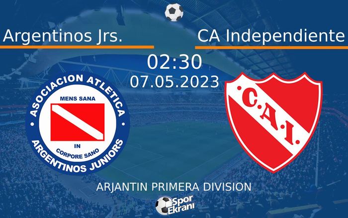 07 Mayıs 2023 Argentinos Jrs. vs CA Independiente maçı Hangi Kanalda Saat Kaçta Yayınlanacak? 07 Mayıs 2023 Argentinos Jrs. vs CA Independiente maçı Hangi Kanalda Saat Kaçta Yayınlanacak?