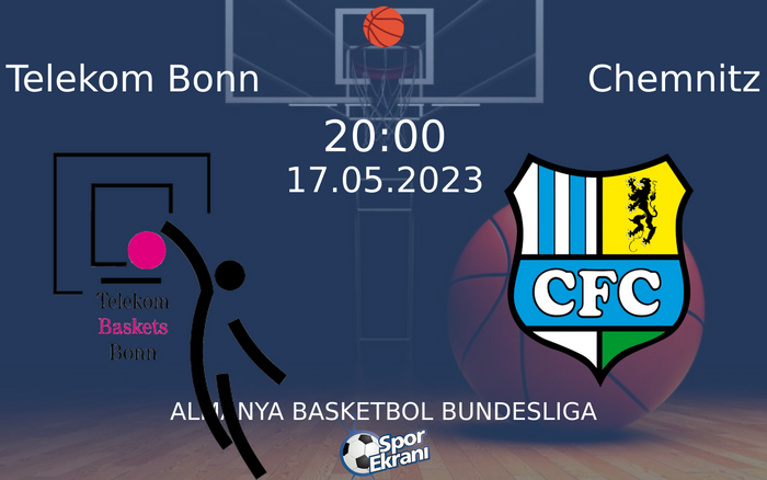 Telekom Bonn - Chemnitz Maçı Hangi Kanalda Saat Kaçta? - 17 Mayıs 2023 – Maç Rehberi