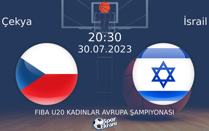 30 Temmuz 2023 Çekya vs İsrail maçı Hangi Kanalda Saat Kaçta Yayınlanacak? 30 Temmuz 2023 Çekya vs İsrail maçı Hangi Kanalda Saat Kaçta Yayınlanacak?
