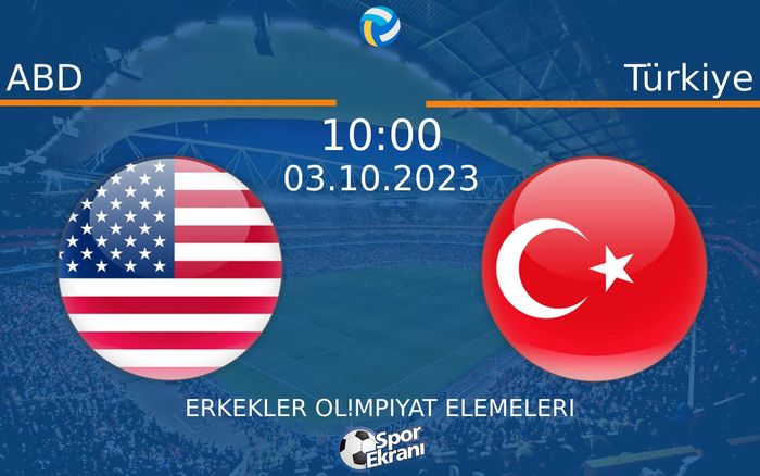 03 Ekim 2023 ABD vs Türkiye maçı Hangi Kanalda Saat Kaçta Yayınlanacak?