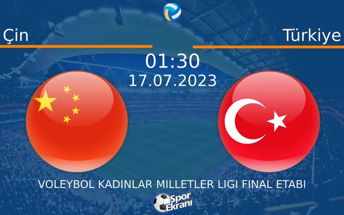 17 Temmuz 2023 Çin vs Türkiye maçı Hangi Kanalda Saat Kaçta Yayınlanacak? 17 Temmuz 2023 Çin vs Türkiye maçı Hangi Kanalda Saat Kaçta Yayınlanacak?