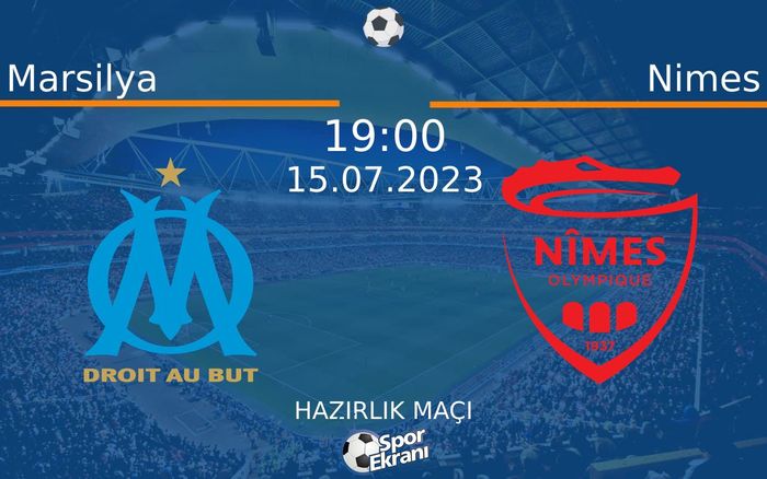 15 Temmuz 2023 Marsilya vs Nimes maçı Hangi Kanalda Saat Kaçta Yayınlanacak? 15 Temmuz 2023 Marsilya vs Nimes maçı Hangi Kanalda Saat Kaçta Yayınlanacak?