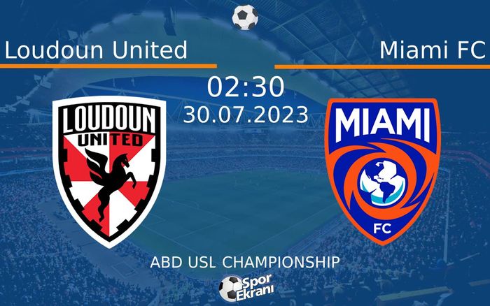 30 Temmuz 2023 Loudoun United vs Miami FC maçı Hangi Kanalda Saat Kaçta Yayınlanacak?