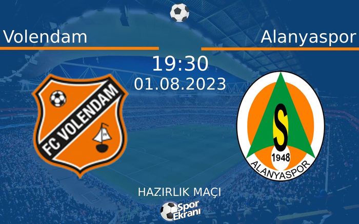 01 Ağustos 2023 Volendam vs Alanyaspor maçı Hangi Kanalda Saat Kaçta Yayınlanacak?