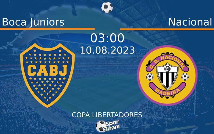10 Ağustos 2023 Boca Juniors vs Nacional maçı Hangi Kanalda Saat Kaçta Yayınlanacak? 10 Ağustos 2023 Boca Juniors vs Nacional maçı Hangi Kanalda Saat Kaçta Yayınlanacak?