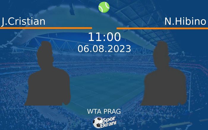 06 Ağustos 2023 J.Cristian vs N.Hibino maçı Hangi Kanalda Saat Kaçta Yayınlanacak?