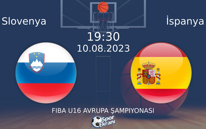 10 Ağustos 2023 Slovenya vs İspanya maçı Hangi Kanalda Saat Kaçta Yayınlanacak?