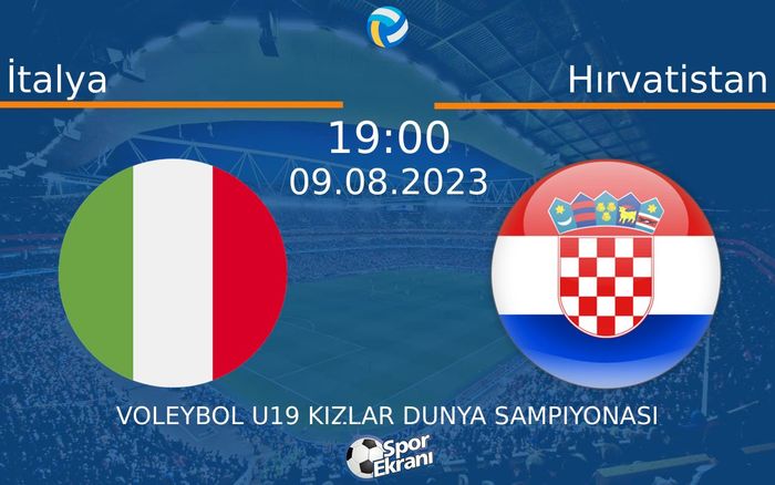 09 Ağustos 2023 İtalya vs Hırvatistan maçı Hangi Kanalda Saat Kaçta Yayınlanacak? 09 Ağustos 2023 İtalya vs Hırvatistan maçı Hangi Kanalda Saat Kaçta Yayınlanacak?