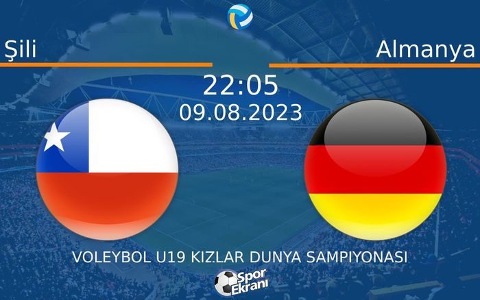 09 Ağustos 2023 Şili vs Almanya maçı Hangi Kanalda Saat Kaçta Yayınlanacak?