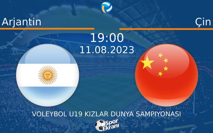 11 Ağustos 2023 Arjantin vs Çin maçı Hangi Kanalda Saat Kaçta Yayınlanacak?