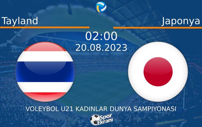 20 Ağustos 2023 Tayland vs Japonya maçı Hangi Kanalda Saat Kaçta Yayınlanacak?