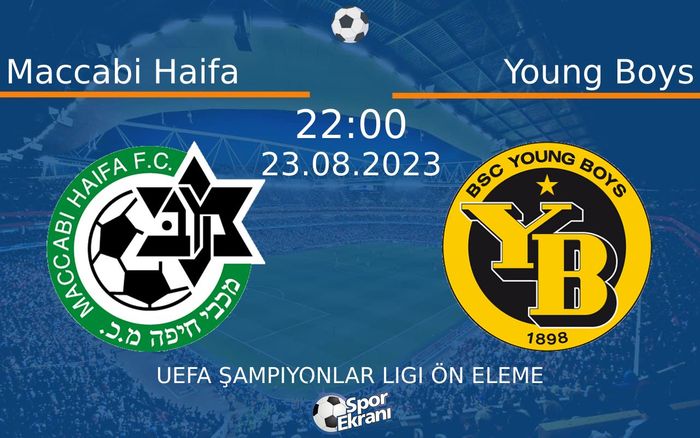 23 Ağustos 2023 Maccabi Haifa vs Young Boys maçı Hangi Kanalda Saat Kaçta Yayınlanacak?