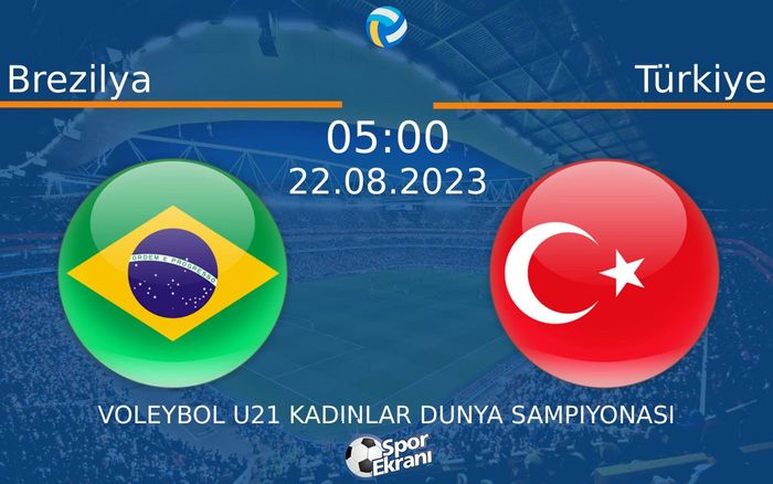 22 Ağustos 2023 Brezilya vs Türkiye maçı Hangi Kanalda Saat Kaçta Yayınlanacak?
