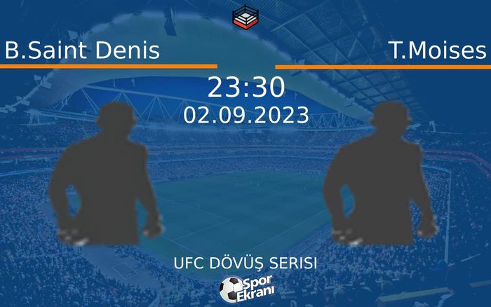 02 Eylül 2023 B.Saint Denis vs T.Moises maçı Hangi Kanalda Saat Kaçta Yayınlanacak?