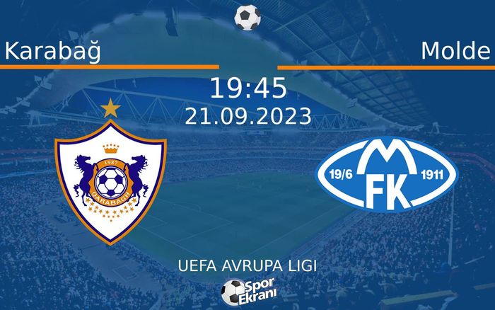 21 Eylül 2023 Karabağ vs Molde maçı Hangi Kanalda Saat Kaçta Yayınlanacak?