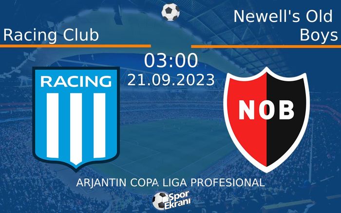21 Eylül 2023 Racing Club vs Newell's Old Boys maçı Hangi Kanalda Saat Kaçta Yayınlanacak? 21 Eylül 2023 Racing Club vs Newell's Old Boys maçı Hangi Kanalda Saat Kaçta Yayınlanacak?