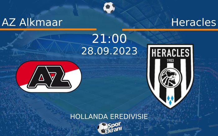 28 Eylül 2023 AZ Alkmaar vs Heracles maçı Hangi Kanalda Saat Kaçta Yayınlanacak?