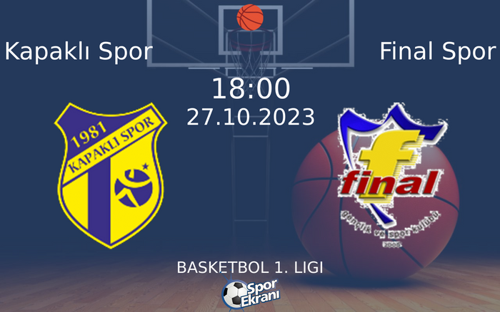 27 Ekim 2023 Kapaklı Spor vs Final Spor maçı Hangi Kanalda Saat Kaçta Yayınlanacak? 27 Ekim 2023 Kapaklı Spor vs Final Spor maçı Hangi Kanalda Saat Kaçta Yayınlanacak?