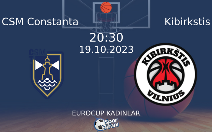 19 Ekim 2023 CSM Constanta vs Kibirkstis maçı Hangi Kanalda Saat Kaçta Yayınlanacak? 19 Ekim 2023 CSM Constanta vs Kibirkstis maçı Hangi Kanalda Saat Kaçta Yayınlanacak?