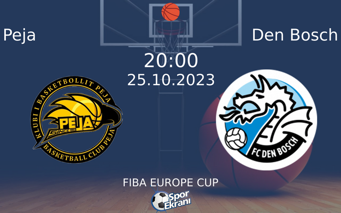 25 Ekim 2023 Peja vs Den Bosch maçı Hangi Kanalda Saat Kaçta Yayınlanacak?