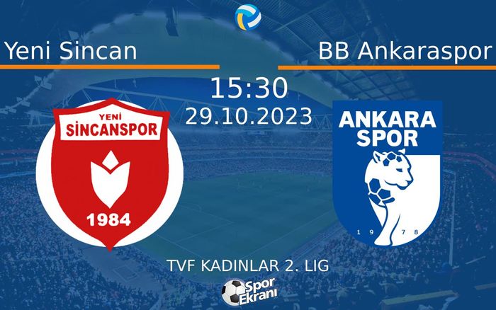 29 Ekim 2023 Yeni Sincan vs BB Ankaraspor maçı Hangi Kanalda Saat Kaçta Yayınlanacak? 29 Ekim 2023 Yeni Sincan vs BB Ankaraspor maçı Hangi Kanalda Saat Kaçta Yayınlanacak?