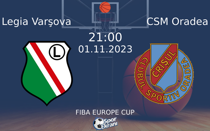 01 Kasım 2023 Legia Varşova vs CSM Oradea maçı Hangi Kanalda Saat Kaçta Yayınlanacak?