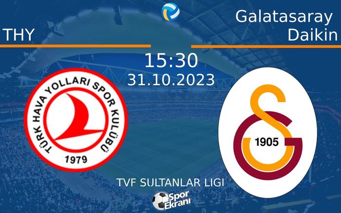 31 Ekim 2023 THY vs Galatasaray Daikin maçı Hangi Kanalda Saat Kaçta Yayınlanacak?