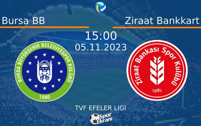 05 Kasım 2023 Bursa BB vs Ziraat Bankkart maçı Hangi Kanalda Saat Kaçta Yayınlanacak? 05 Kasım 2023 Bursa BB vs Ziraat Bankkart maçı Hangi Kanalda Saat Kaçta Yayınlanacak?
