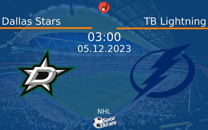 05 Aralık 2023 Dallas Stars vs TB Lightning maçı Hangi Kanalda Saat Kaçta Yayınlanacak? 05 Aralık 2023 Dallas Stars vs TB Lightning maçı Hangi Kanalda Saat Kaçta Yayınlanacak?