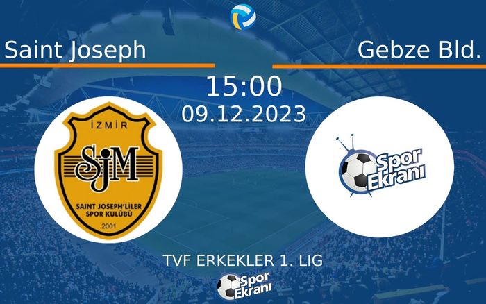 09 Aralık 2023 Saint Joseph vs Gebze Bld. maçı Hangi Kanalda Saat Kaçta Yayınlanacak?