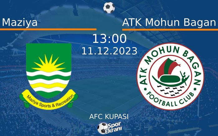 11 Aralık 2023 Maziya vs ATK Mohun Bagan maçı Hangi Kanalda Saat Kaçta Yayınlanacak?