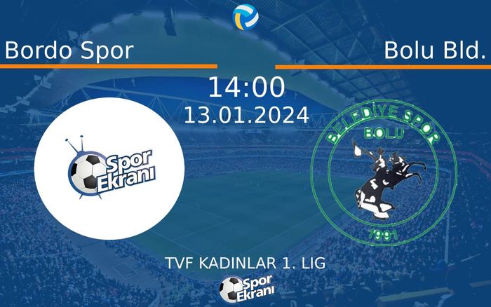 13 Ocak 2024 Bordo Spor vs Bolu Bld. maçı Hangi Kanalda Saat Kaçta Yayınlanacak?