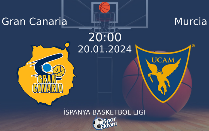 20 Ocak 2024 Gran Canaria vs Murcia maçı Hangi Kanalda Saat Kaçta Yayınlanacak? 20 Ocak 2024 Gran Canaria vs Murcia maçı Hangi Kanalda Saat Kaçta Yayınlanacak?