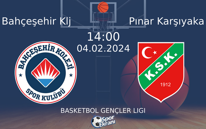 04 Şubat 2024 Bahçeşehir Klj vs Pınar Karşıyaka maçı Hangi Kanalda Saat Kaçta Yayınlanacak?